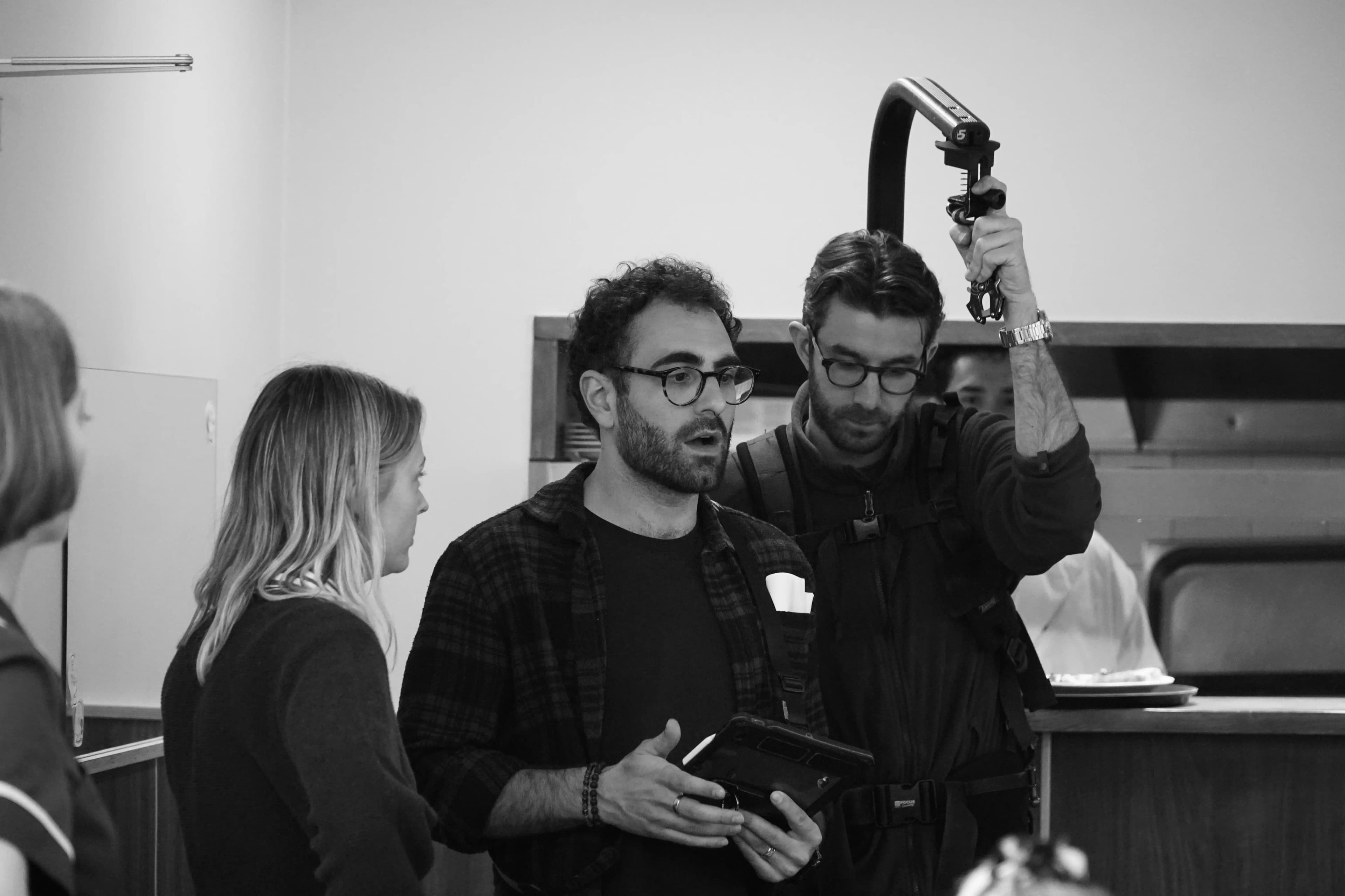 Behind the scenes on Talkshow — 1