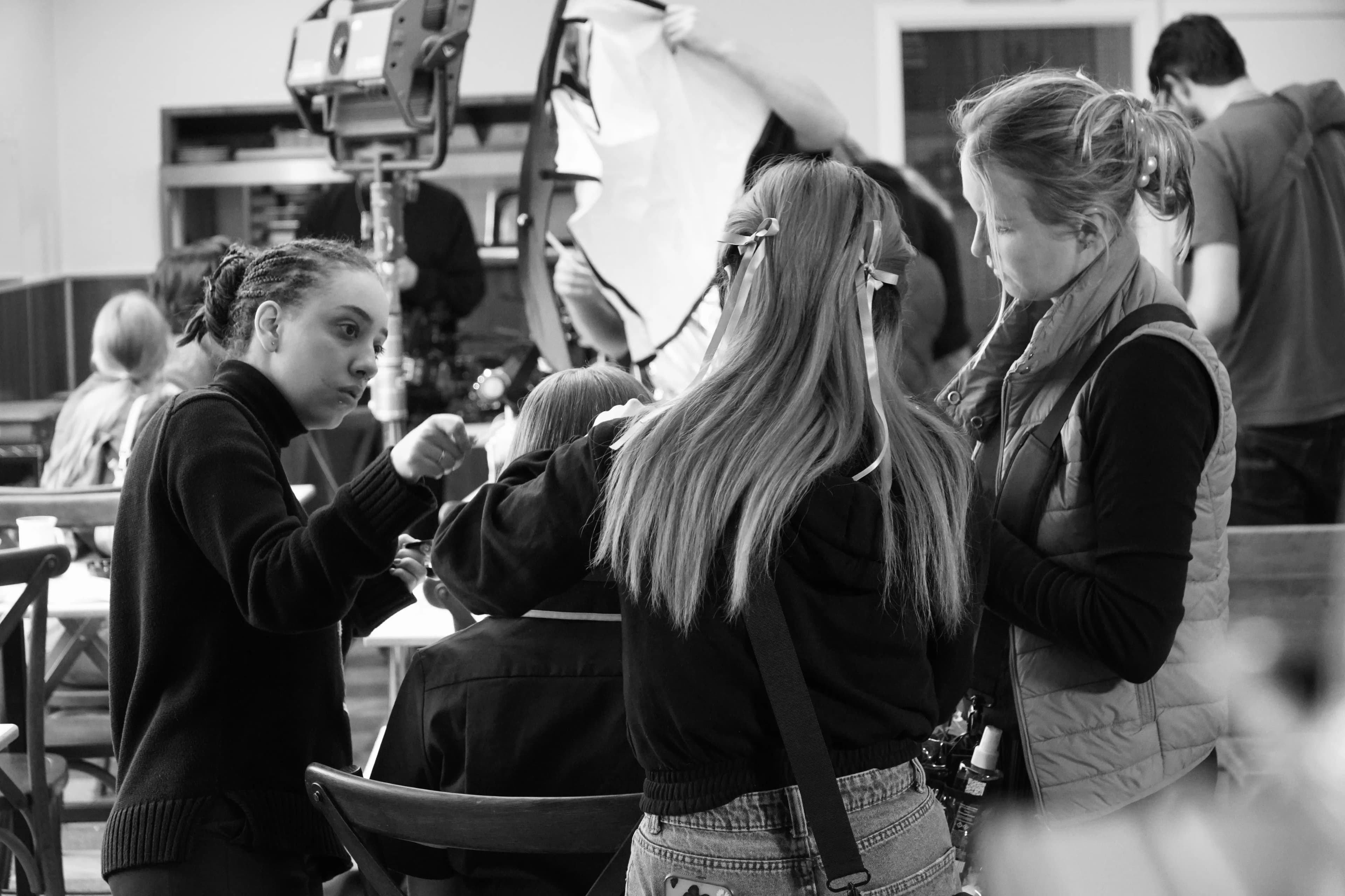 Behind the scenes on Talkshow — 3